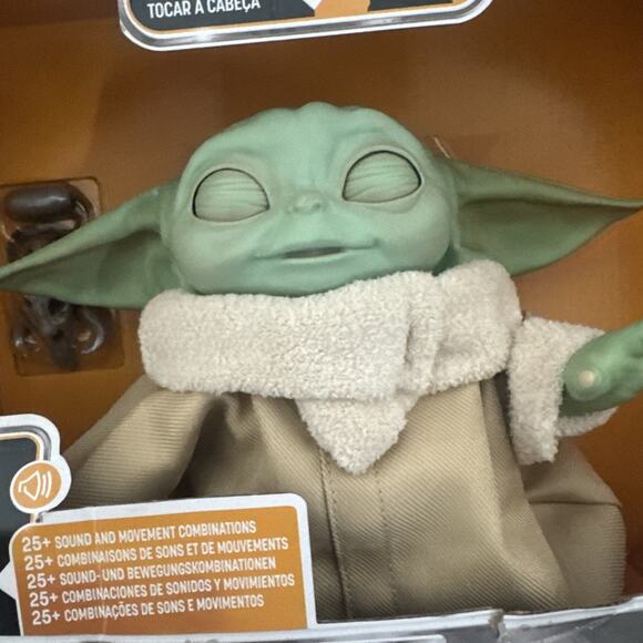 NIB Star Wars Grogu Baby Yoda Mandalorian the Child Limited Edition Animatronic - Picture 7 of 9